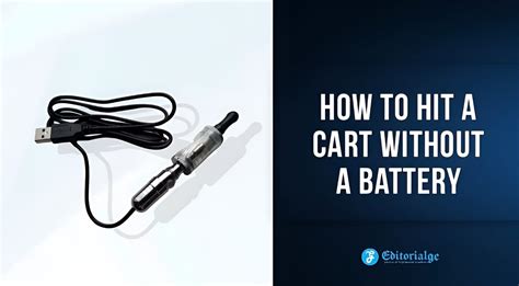 How to use a cart without a battery. Things To Know About How to use a cart without a battery. 